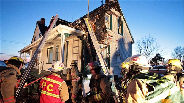 Un feu d’origine électrique endommage une maison inhabitée à Saint-Télesphore 