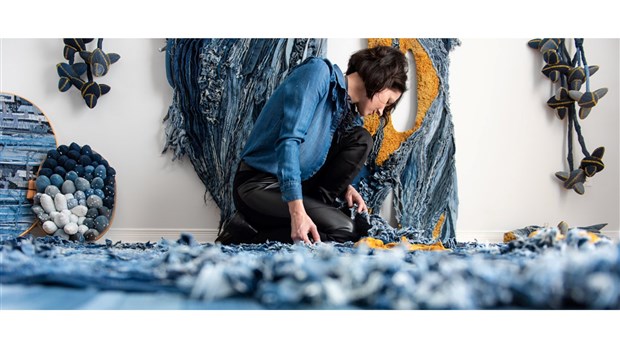 Tina Struthers présente son projet intitulé Le flux de l'or bleu