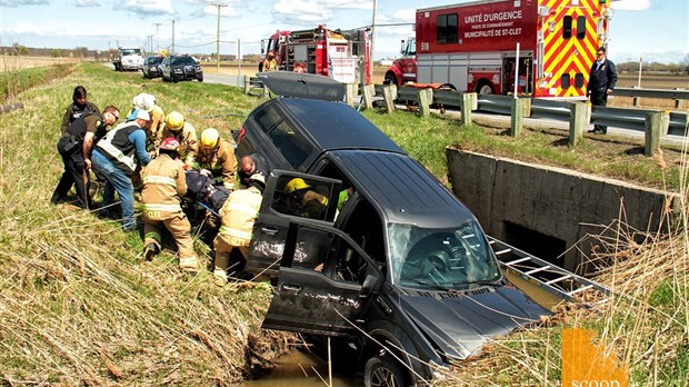 À quelques mètres de chez lui, il s'endort au volant