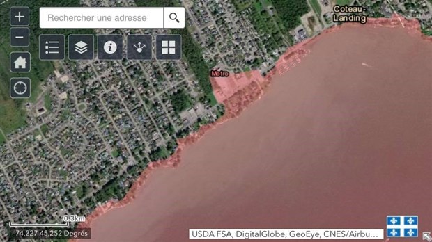 Cartographie erronée à Saint-Zotique ?
