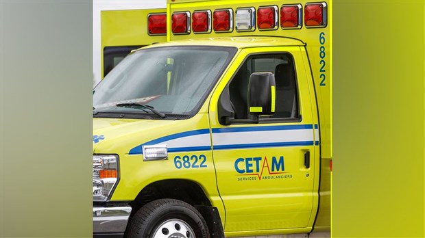 Blessures mineures à la suite d’une collision entre un scooter et un garde-fou 