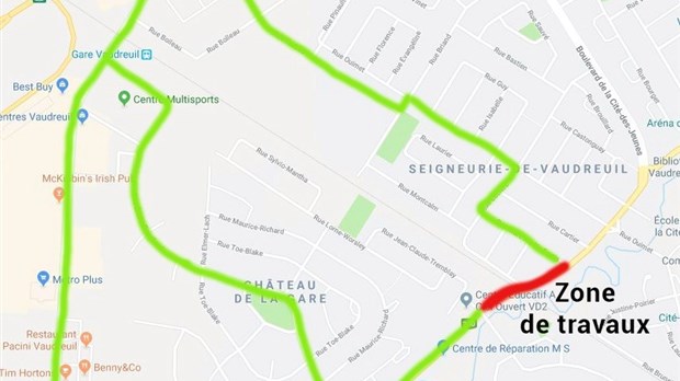 Blitz de travaux dans Vaudreuil-Dorion