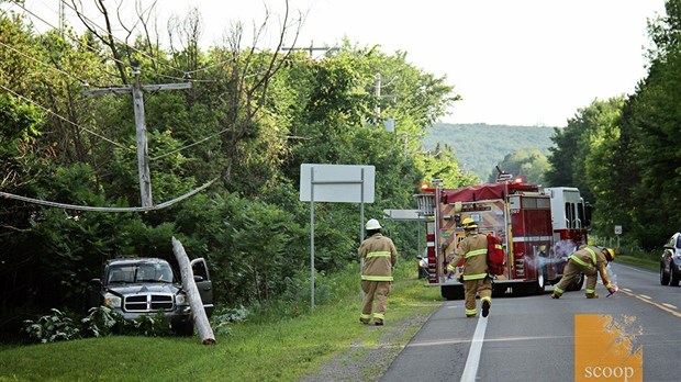 En cours : accident sur la 201 à Rigaud