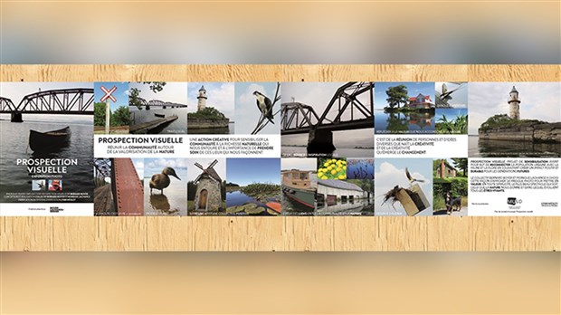 Prospection visuelle : une exposition en plein air