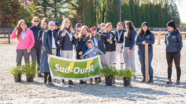 Vaudreuil-Soulanges se démarque aux Jeux équestres du Québec