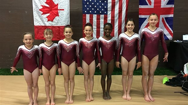 16 gymnastes d'ici représentent le Canada à Boston