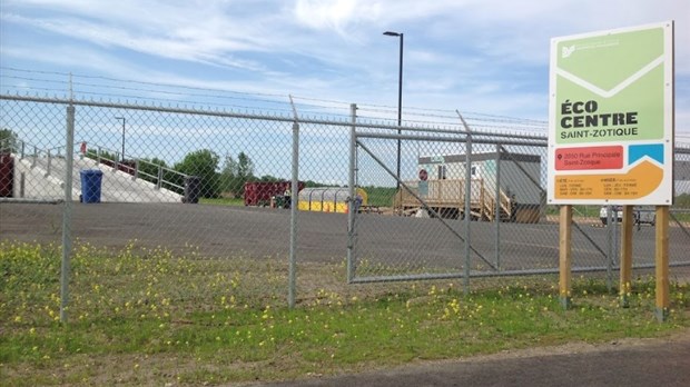Malgré les travaux, l’écocentre situé à Saint-Zotique demeure ouvert
