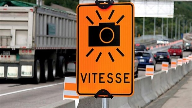 Deux nouveaux radars photo mobiles sur l'autoroute 40 à Vaudreuil-Dorion