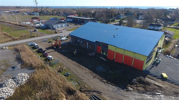 Un investissement de 5,8M $ : La caserne d'incendie de Saint-Zotique prend forme