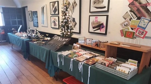 La Maison Trestler transforme sa voute en boutique de Noël