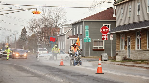 Le marquage au sol sera refait à Saint-Clet