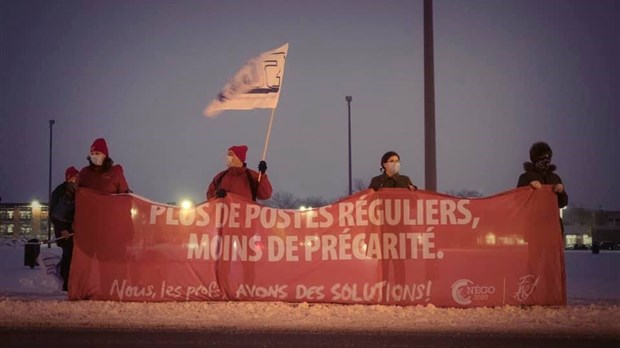 Le Syndicat de l’enseignement des Seigneuries envoie un message clair à la partie patronale