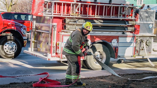Intervention rapide des pompiers de Saint-Clet