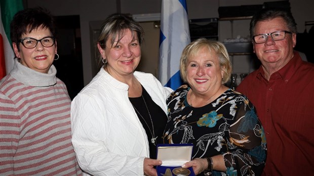 Madeleine Boulanger est honorée par la Société nationale des Québécois du Suroît