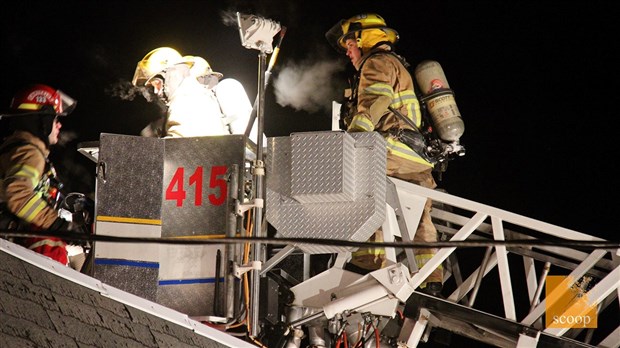 Incendie d'origine électrique à Les Coteaux