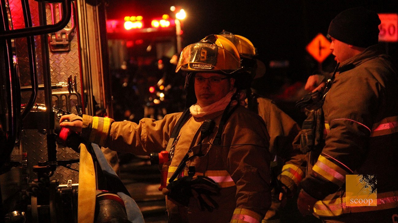 Violent incendie à SainteMarthe