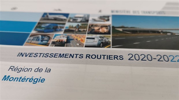 Investissements routiers et maritimes 2020-2022: 654, 9 M$ de projets financés en Montérégie 
