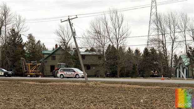 Panne électrique en cours à Saint-Zotique en raison d’un accident de la route 