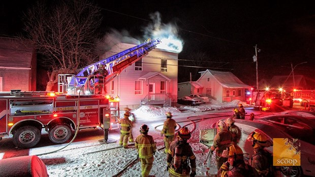 Les pompiers de mon village