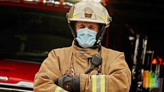 Cinq brigades incendies de la région adoptent le masque lors de chaque intervention