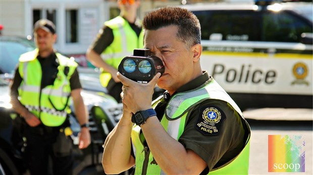 La Sûreté du Québec a tenu une première opération VITESSE ce matin 