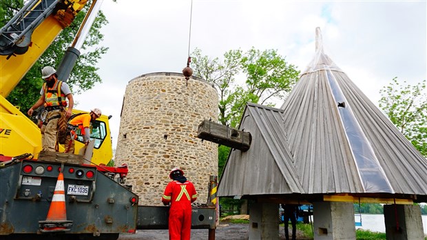 Travaux historiques à la Pointe-du-Moulin de Notre-Dame-de-l’Île-Perrot 