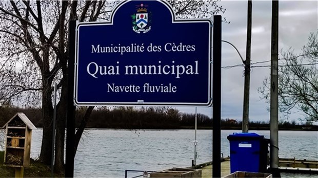 Nouvelle procédure pour accéder au quai municipal de Les Cèdres dès le 24 juin 