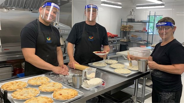 Vente de tartes pour soutenir la popote roulante de Vaudreuil-Soulanges 
