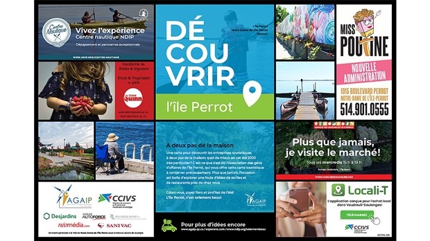 « Découvrir l’île Perrot » : un outil de promotion touristique pour la relance commerciale locale