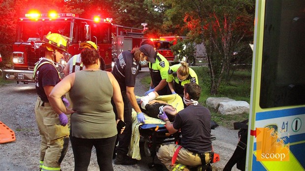Deux personnes sont conduites à l’hôpital à la suite d’un accident à Hudson