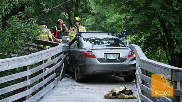Hudson ferme pour une durée indéterminée le pont piétonnier reliant le parc Jack-Layton et les sentiers Sandy Beach