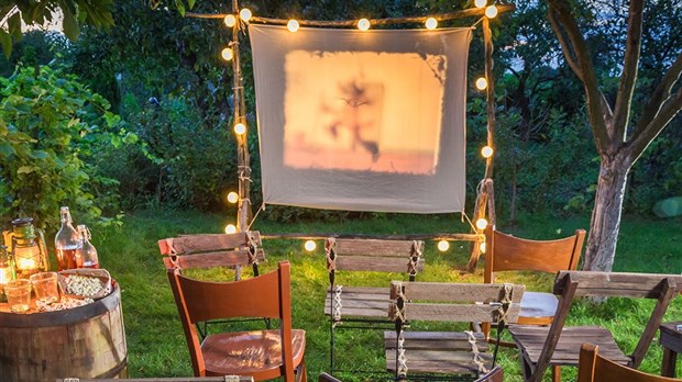 Du cinéma en plein air, directement chez vous ça vous dit?