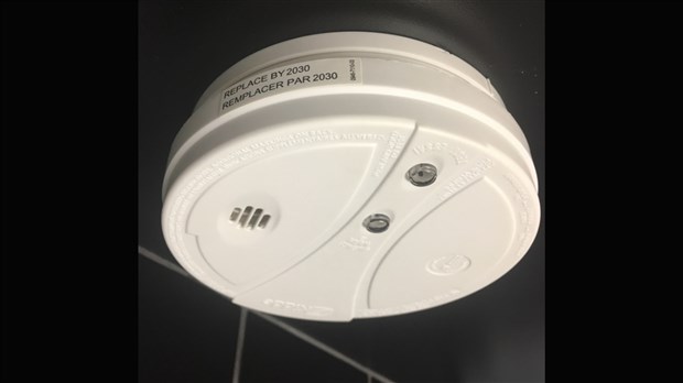 Le Service de sécurité incendie de Rigaud rappelle l'importance des avertisseurs de fumée