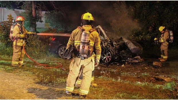 Accident mortel sur le Chemin de l’église à Saint-Polycarpe hier soir 