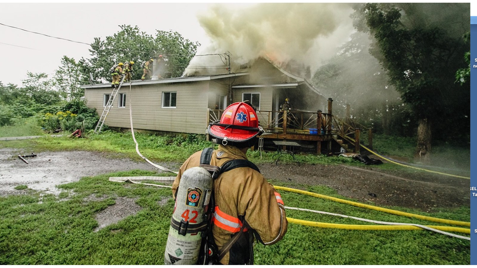 Un incendie cause de lourds dommages à une résidence de VaudreuilDorion
