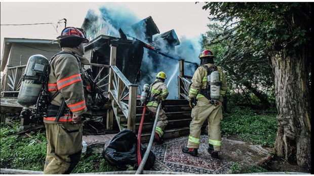 Les flammes reprennent dans la maison de la rue Murphy à Vaudreuil-Dorion