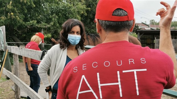 Visite de Dominique Anglade dans Vaudreuil-Dorion