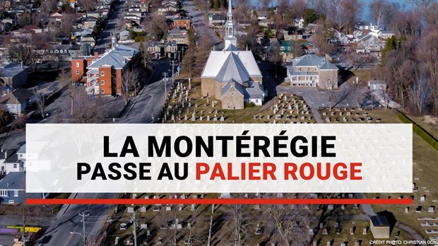 Une partie de Vaudreuil-Soulanges passe au rouge