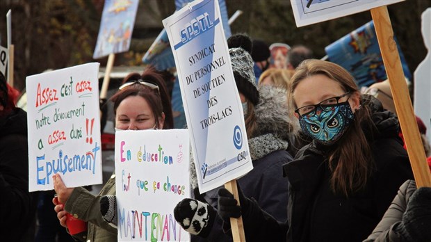SPSTL-CSQ: 71% des membres sont en faveur de la grève