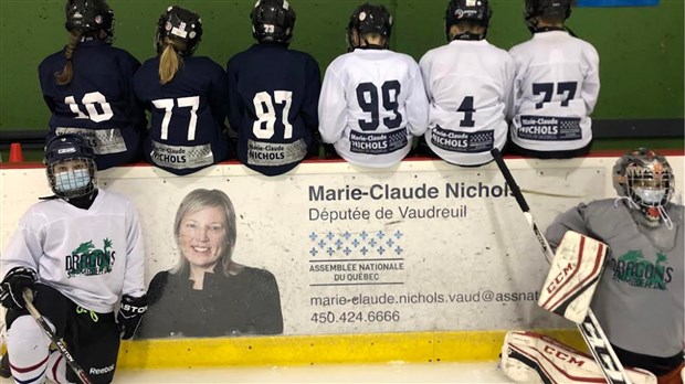 Marie-Claude Nichols appuie l’école Sainte-Madeleine