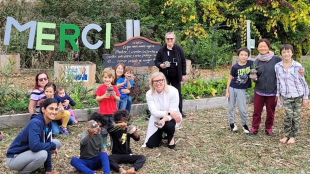 Une immersion en agriculture urbaine pour dix familles de la région