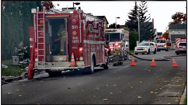Un blessé grave dans un incendie à Vaudreuil-Dorion 