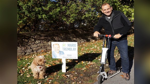 Mario Tremblay, candidat à la mairie de Vaudreuil-sur-le-Lac