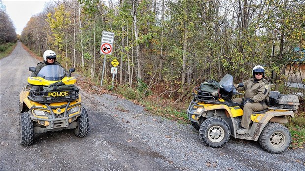 Quand la Sûreté du Québec sort des sentiers battus