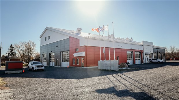 Visite exclusive de la nouvelle caserne incendie de Saint-Zotique