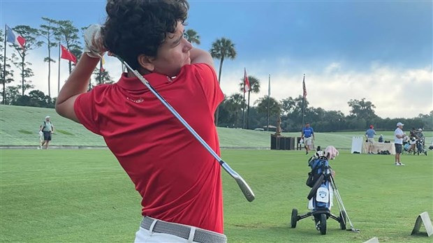 Deux espoirs locaux du golf se partagent 7 000$ en bourses