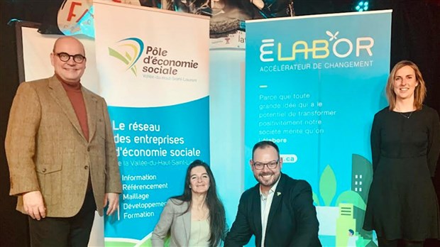 Un appui de 330 000 $ au Pôle d’économie sociale  Vallée-du-Haut-Saint-Laurent