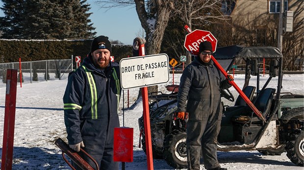 Le Club des motoneiges Harfang des neiges se prépare à l'ouverture de ses sentiers 