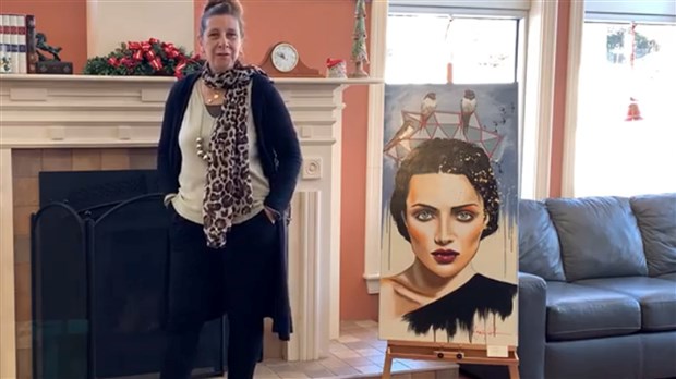 Les oeuvres de l'artiste peintre Agnès Robin en vedette à Saint-Lazare 