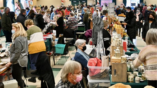 Les visiteurs étaient au rendez-vous pour la 5e édition du Marché de Noël de Saint-Lazare